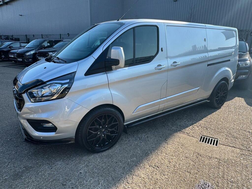 Ford Transit Custom Panel Van 2.0 300 Ecoblue Limited L2 H1 Euro 6 BD19FSE Silver #3