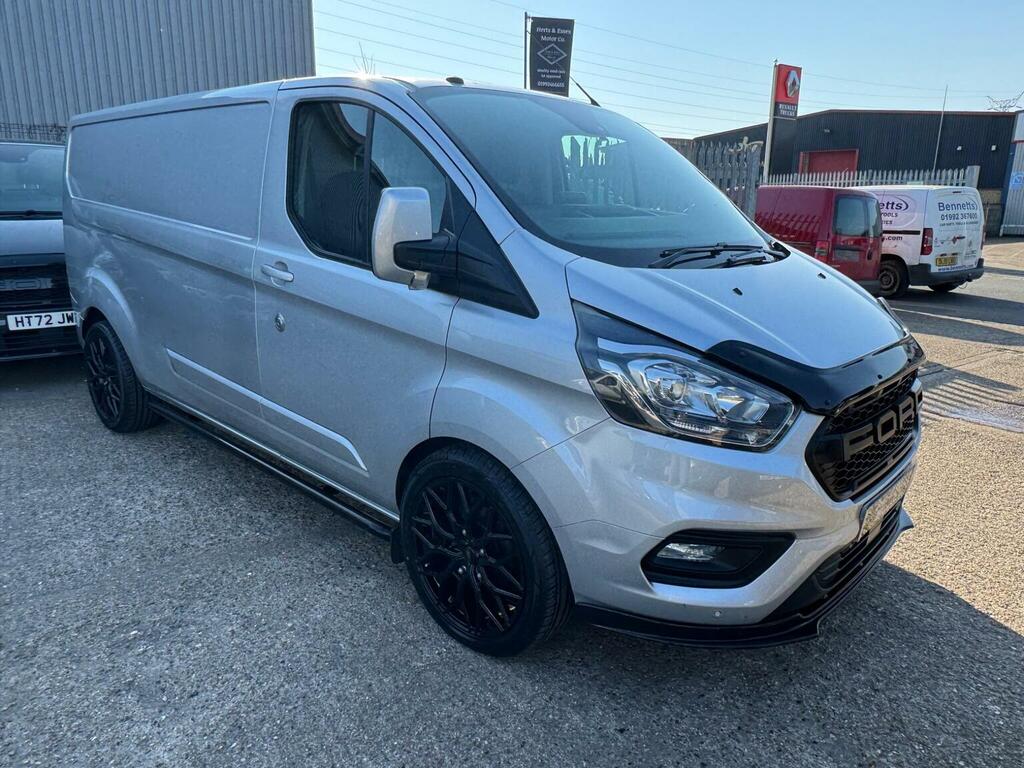 Ford Transit Custom Panel Van 2.0 300 Ecoblue Limited L2 H1 Euro 6 BD19FSE Silver #6