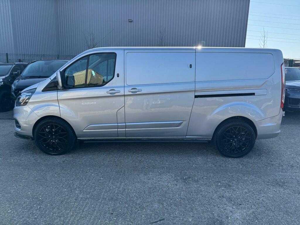 Ford Transit Custom Panel Van 2.0 300 Ecoblue Limited L2 H1 Euro 6 BD19FSE Silver #4