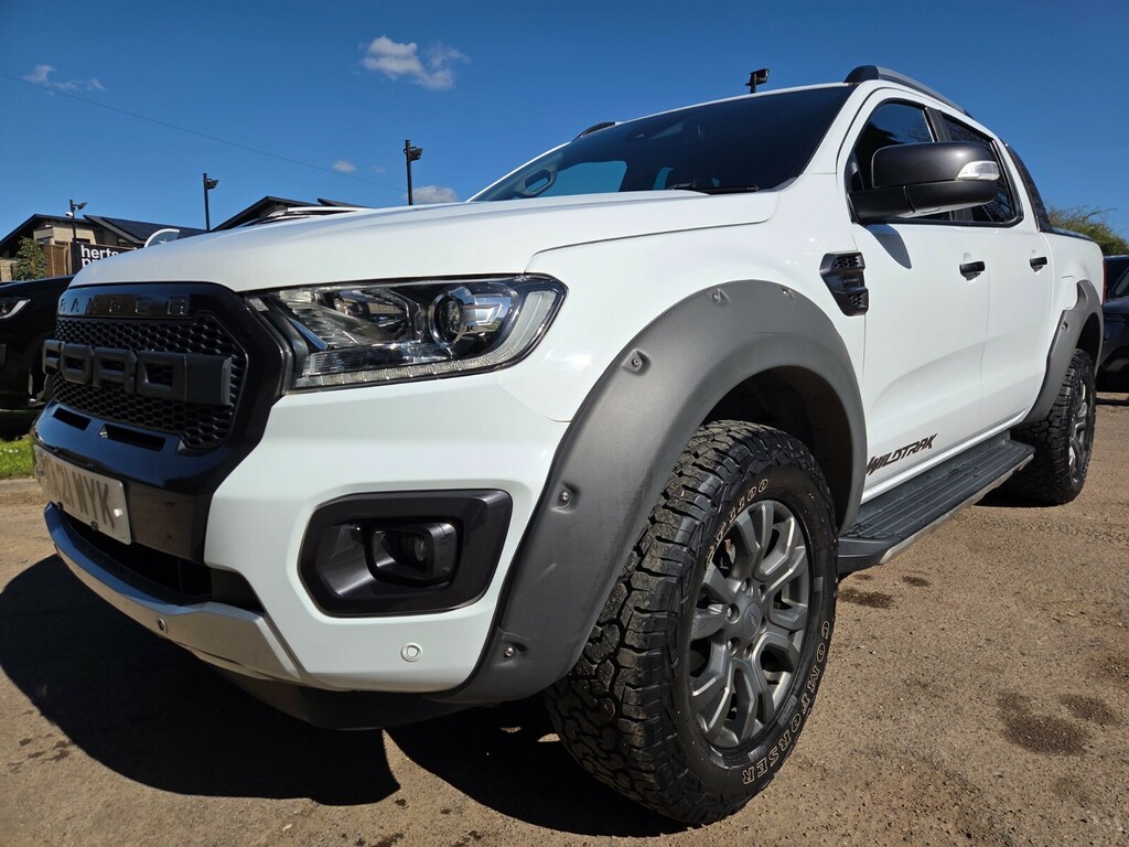 Ford Ranger Pick Up Double Cab Wildtrak 2.0 Ecoblue 213 MA21WYK White #3
