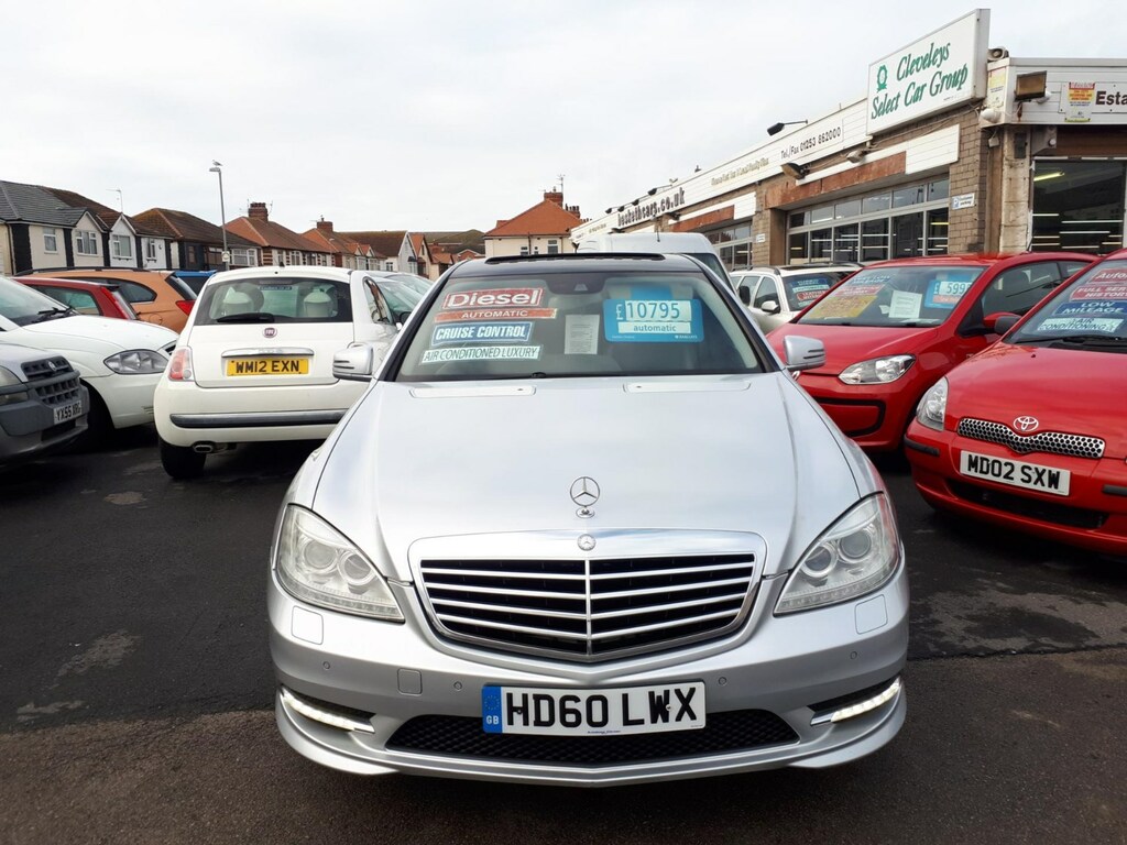 Mercedes-Benz S Class S350l 3.0 Cdi Blueefficiency From 8,9 Silver