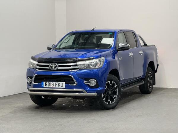 Toyota HILUX 2.4 D-4d Invincible X Pickup Double Cab Blue #6