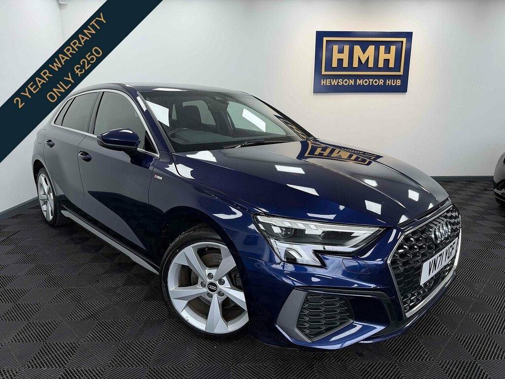 Audi A3 Tfsie S Line Blue
