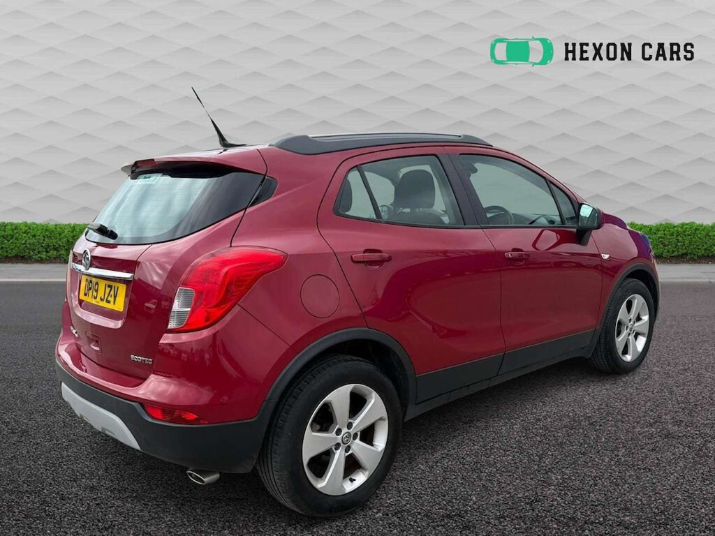 Vauxhall Mokka X Turbo Ecotec Design Nav Suv Euro 6 DP19JZV Red #4