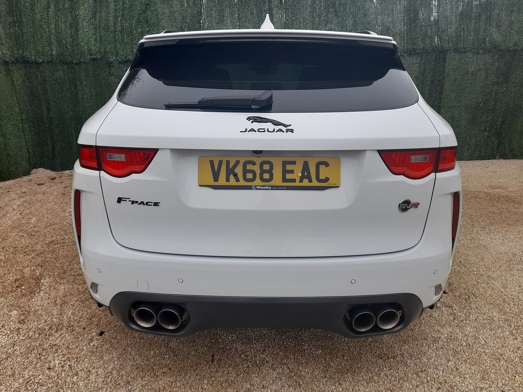 Jaguar F-Pace V8 Svr White #5