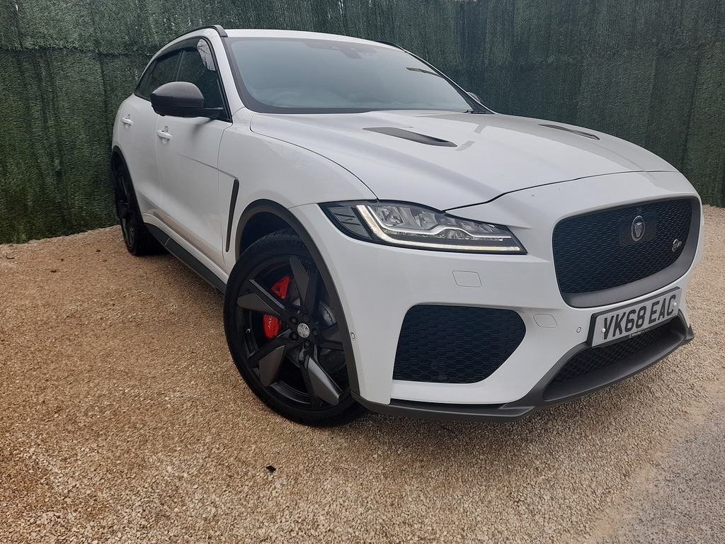 Jaguar F-Pace V8 Svr White #2
