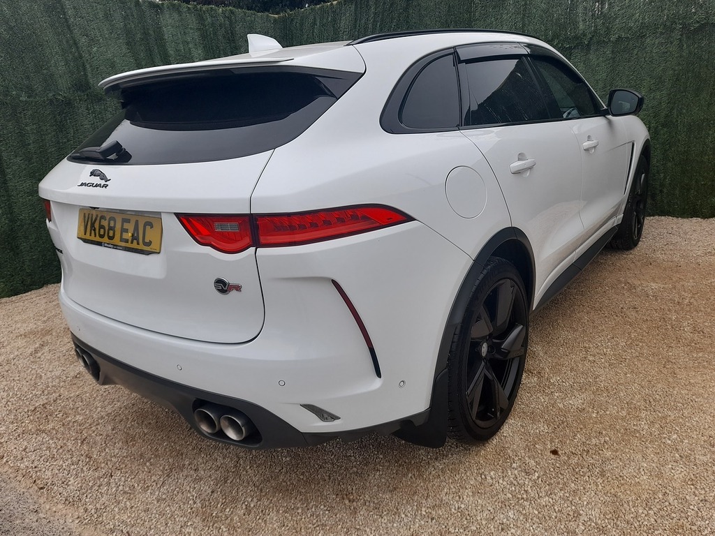 Jaguar F-Pace V8 Svr White #6