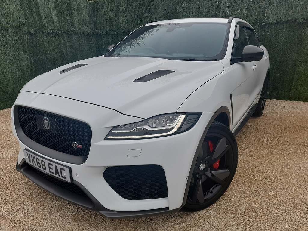 Jaguar F-Pace V8 Svr White #4