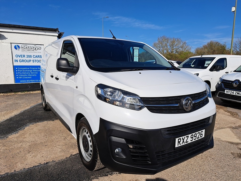 Vauxhall Vivaro Turbo D 2900 Dynamic RXZ9926 White #3