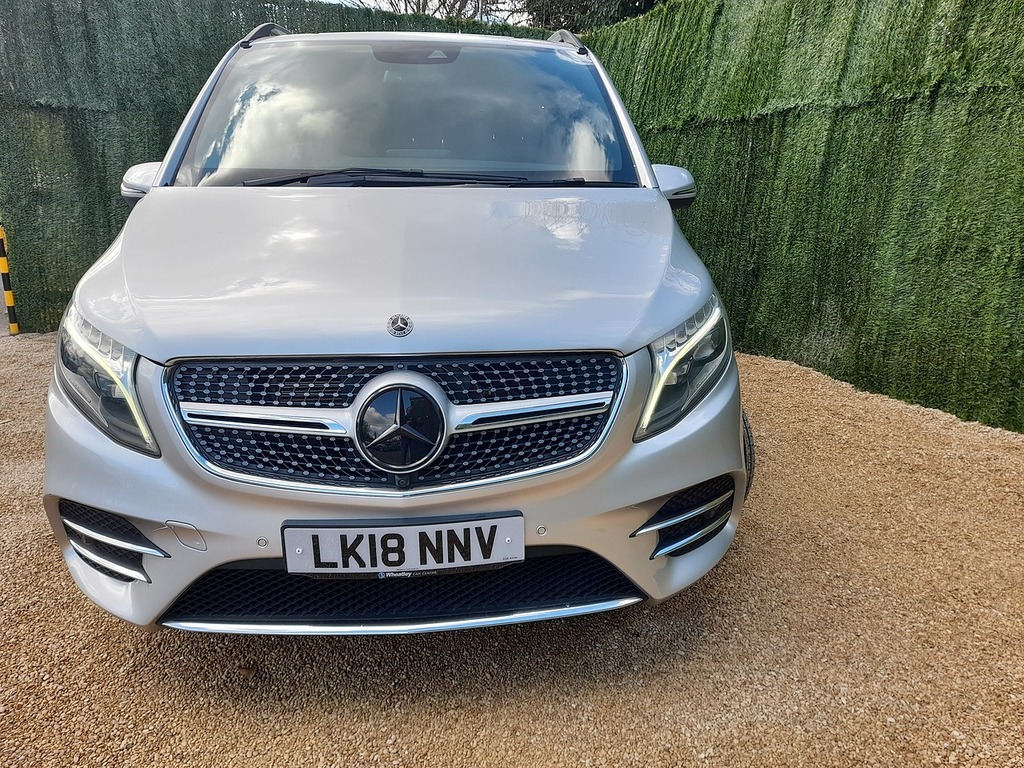 Mercedes-Benz V Class V250d Amg Line LK18NNV Silver #3