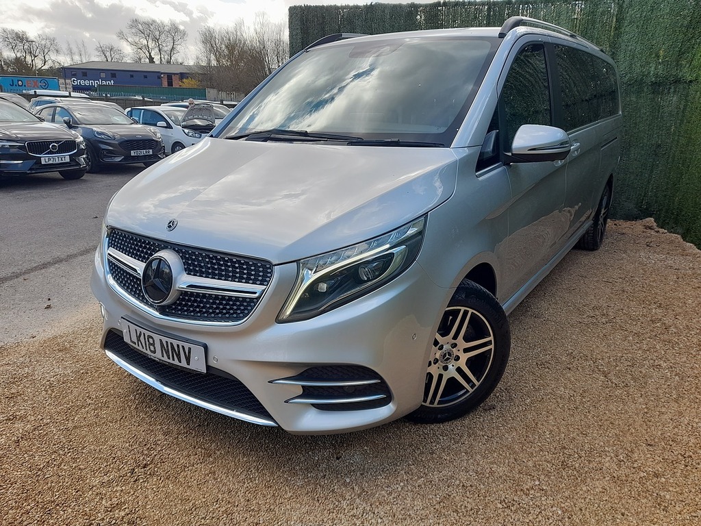 Mercedes-Benz V Class V250d Amg Line LK18NNV Silver #4