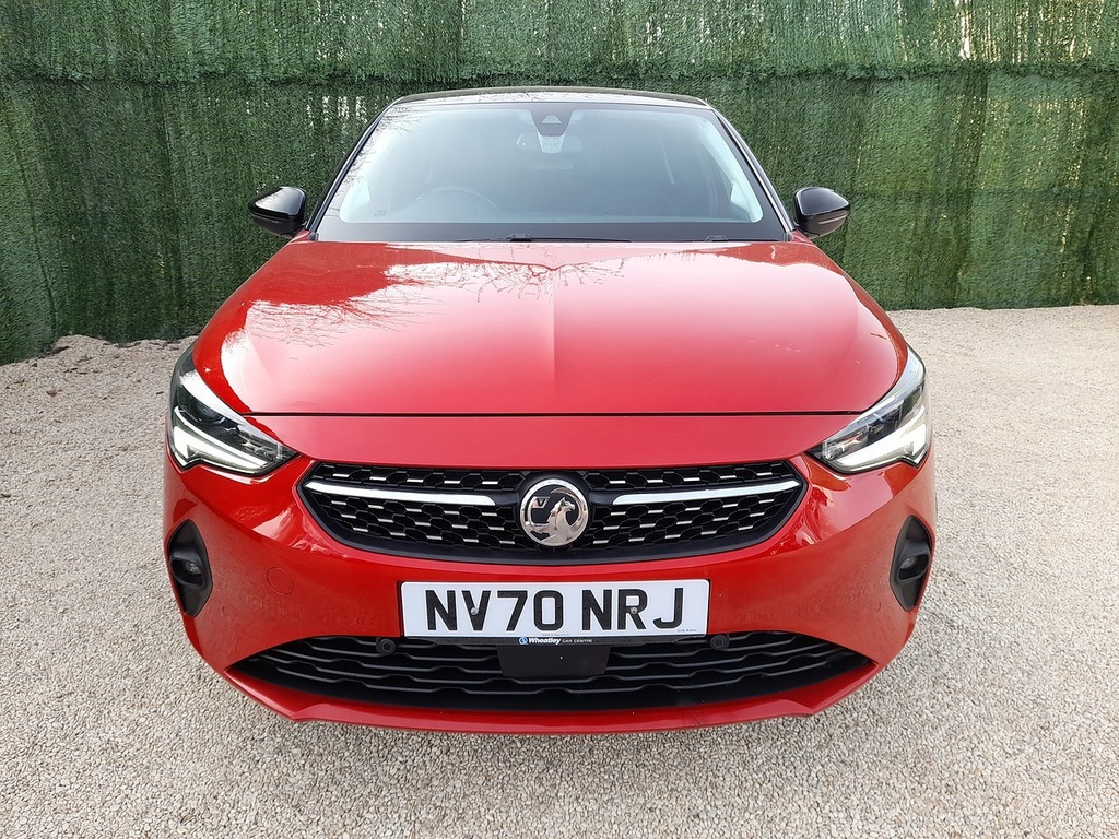 Vauxhall Corsa-e Elite Nav NV70NRJ Red #3