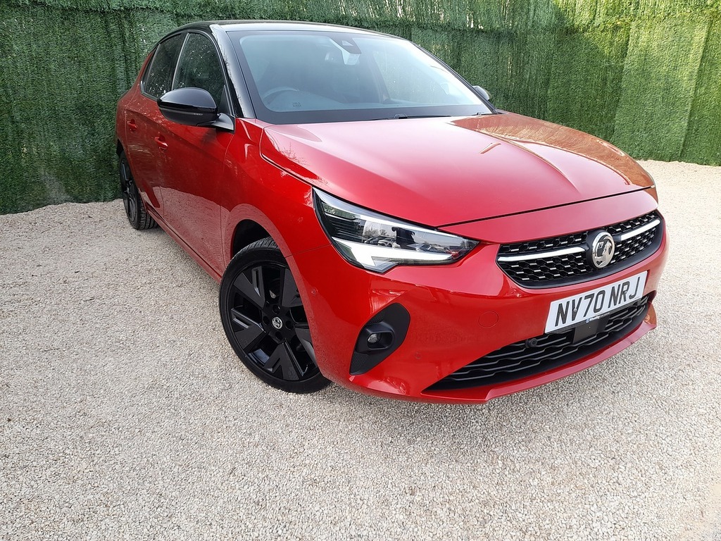 Vauxhall Corsa-e Elite Nav NV70NRJ Red #2