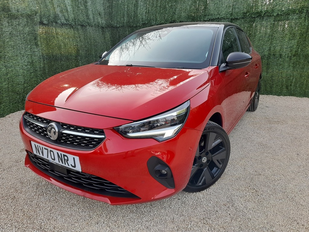Vauxhall Corsa-e Elite Nav NV70NRJ Red #4