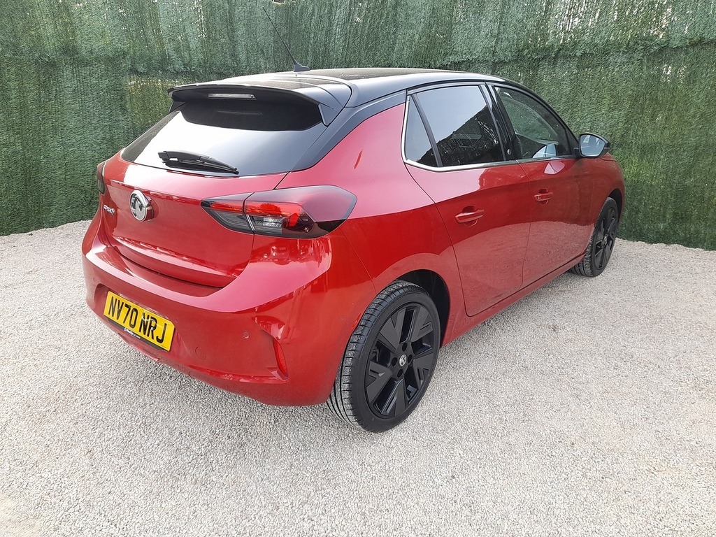 Vauxhall Corsa-e Elite Nav NV70NRJ Red #5