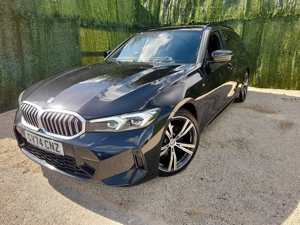 BMW 3 Series 320I M Sport GV74CNZ Blue #4