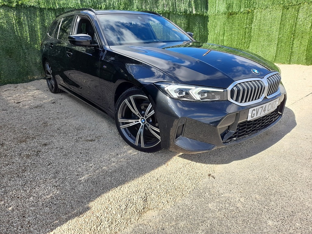 BMW 3 Series 320I M Sport GV74CNZ Blue #2