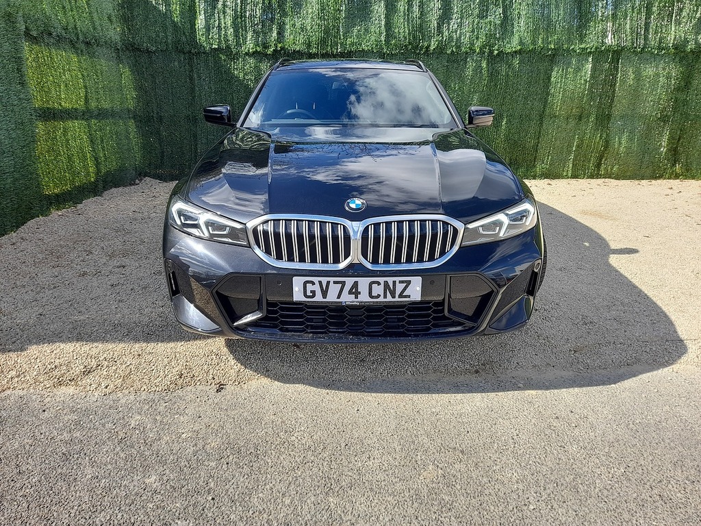 BMW 3 Series 320I M Sport GV74CNZ Blue #3