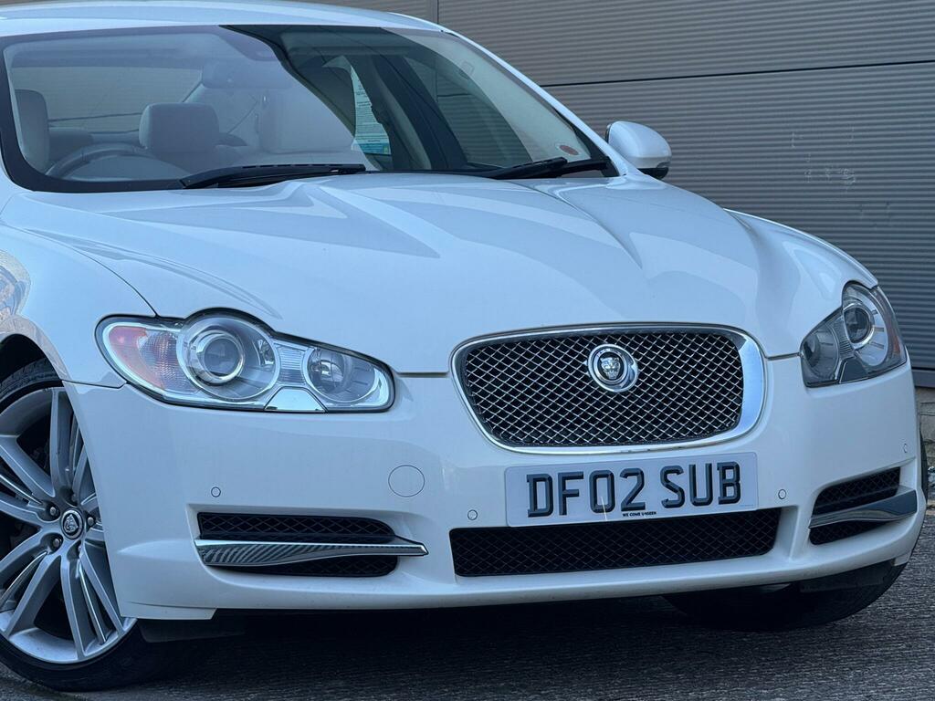 Jaguar XF 3.0D S V6 Portfolio Euro 5 White #2