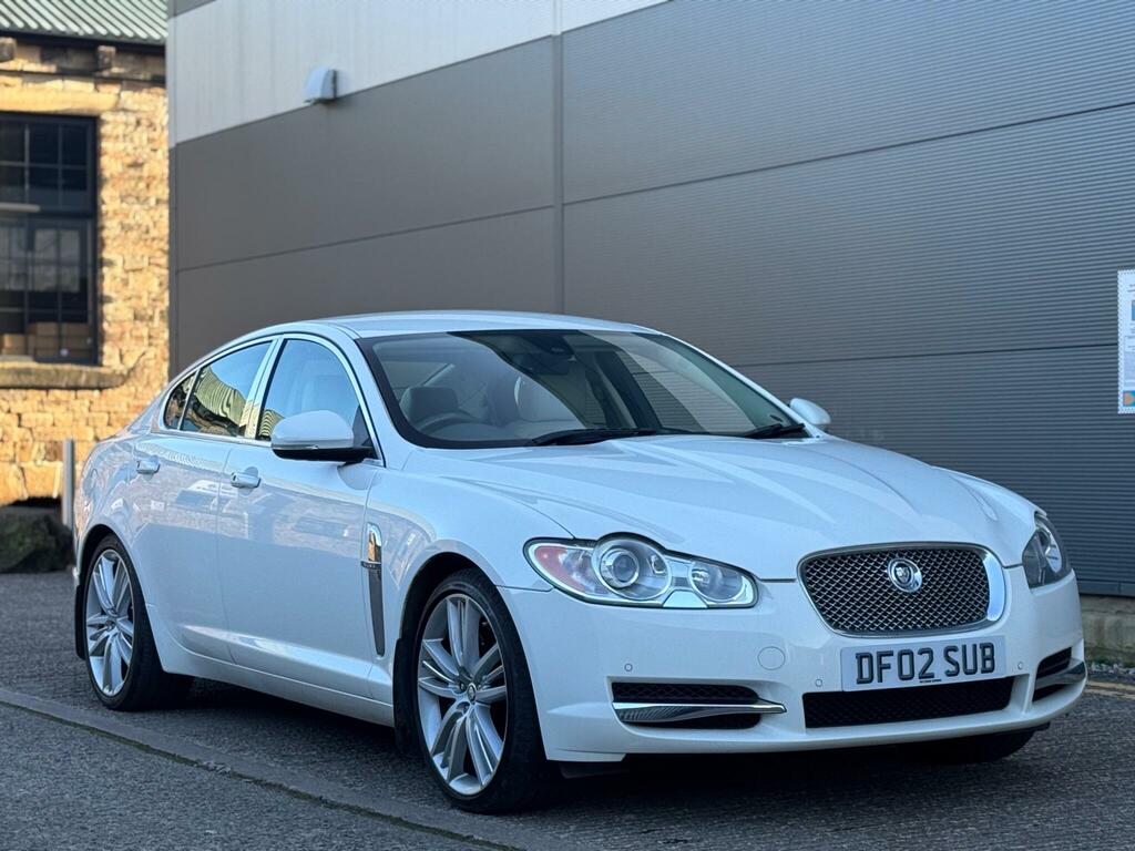 Jaguar XF 3.0D S V6 Portfolio Euro 5 White #5