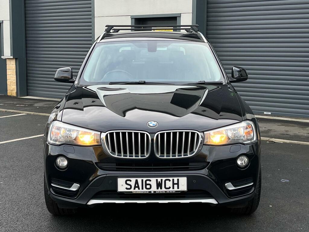 BMW X3 2.0 20D Xline Xdrive Euro 6 Ss SA16WCH Black #2