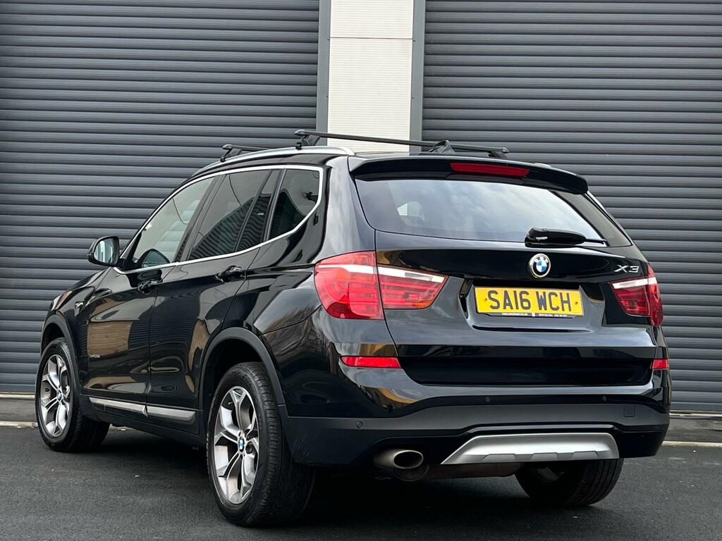 BMW X3 2.0 20D Xline Xdrive Euro 6 Ss SA16WCH Black #3