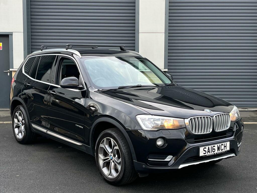 BMW X3 2.0 20D Xline Xdrive Euro 6 Ss SA16WCH Black #5