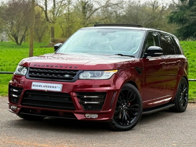 Land Rover Range Rover Sport 2016 3.0 Sd V6 Dynamic Lumma Kit Bla Red