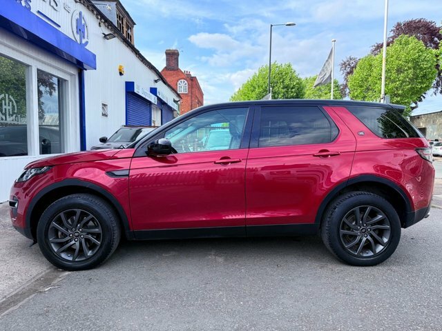 Land Rover Discovery Sport 2016 2.0 Td4 Hse Black Pack Panoramic Roof Sat Nav BV66YMT Red #3