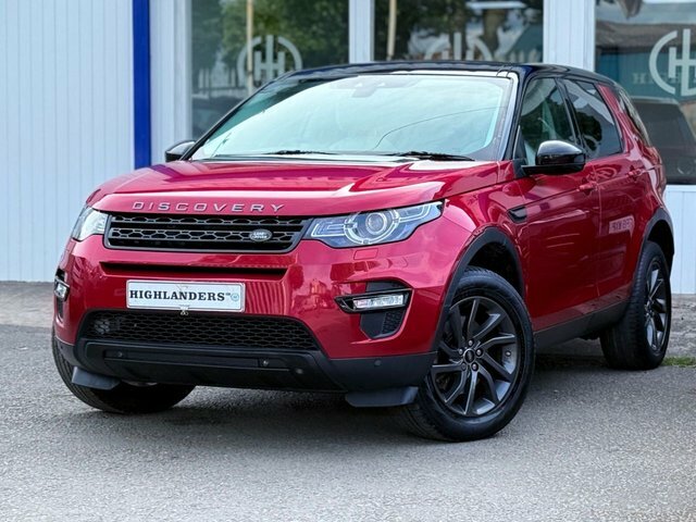 Land Rover Discovery Sport 2016 2.0 Td4 Hse Black Pack Panoramic Roof Sat Nav Red