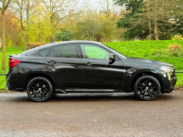BMW X6 2016 3.0 40D M Sport M Performance Kit Black Pack DV66XOK Black #3
