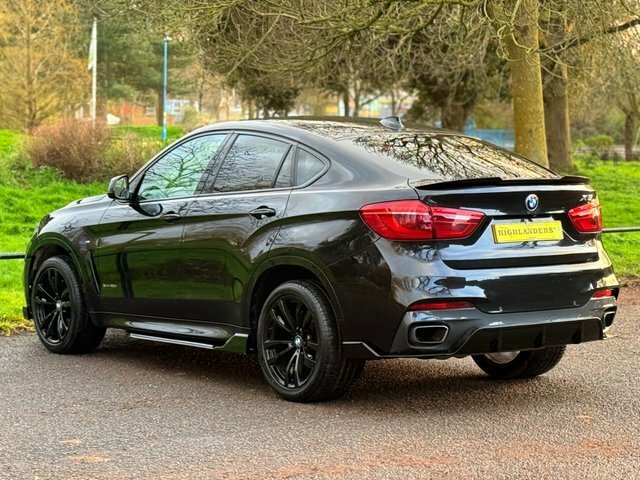BMW X6 2016 3.0 40D M Sport M Performance Kit Black Pack DV66XOK Black #2
