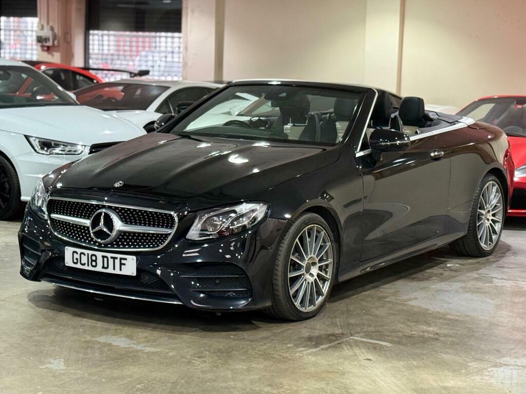 Mercedes-Benz E Class 3.0 E350d V6 Amg Line Premium Plus Cabriolet G-t GC18DTF Black #3