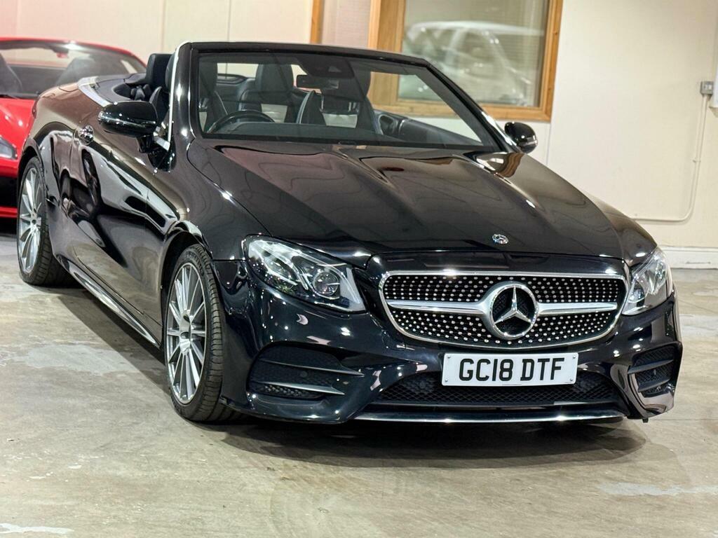 Mercedes-Benz E Class 3.0 E350d V6 Amg Line Premium Plus Cabriolet G-t GC18DTF Black
