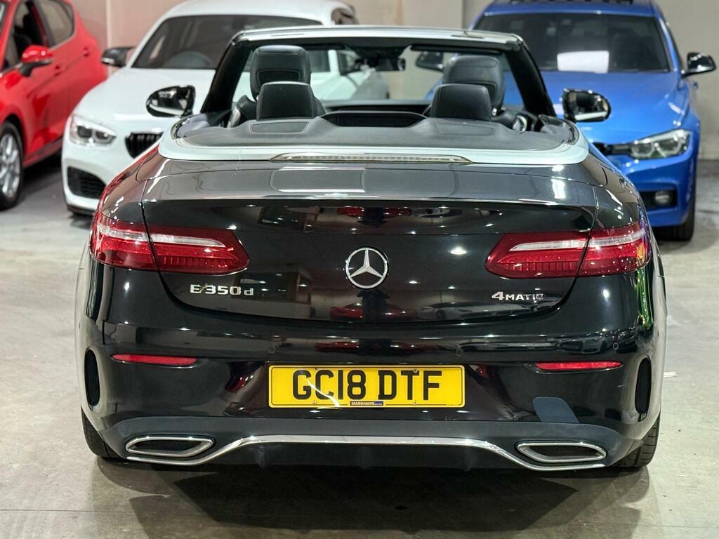 Mercedes-Benz E Class 3.0 E350d V6 Amg Line Premium Plus Cabriolet G-t GC18DTF Black #5