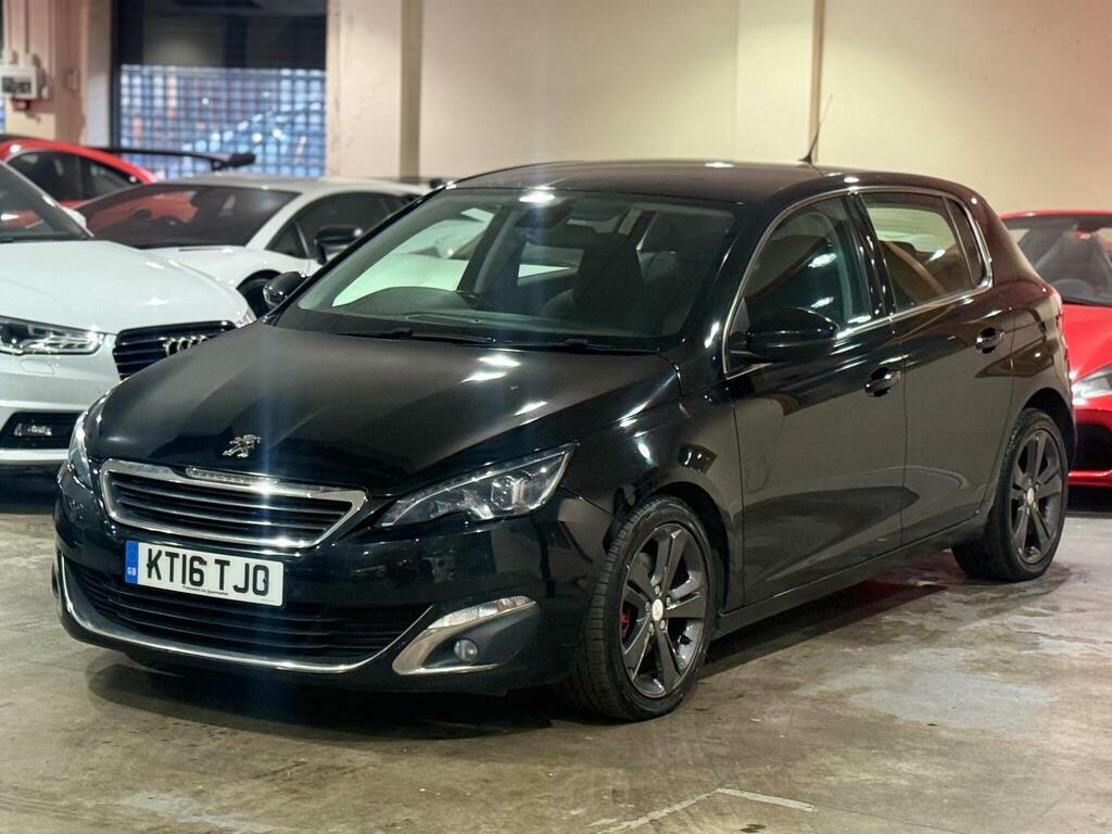 Peugeot 308 2.0 Bluehdi Allure Eat Euro 6 S S KT16TJO Black #3