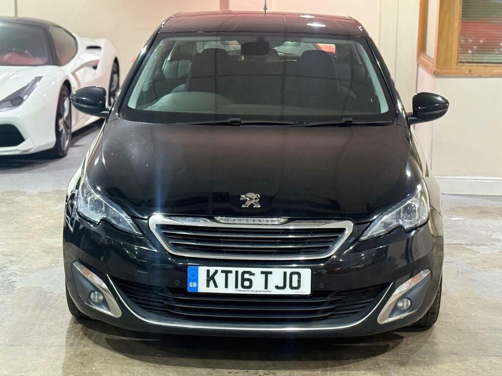 Peugeot 308 2.0 Bluehdi Allure Eat Euro 6 S S KT16TJO Black #2