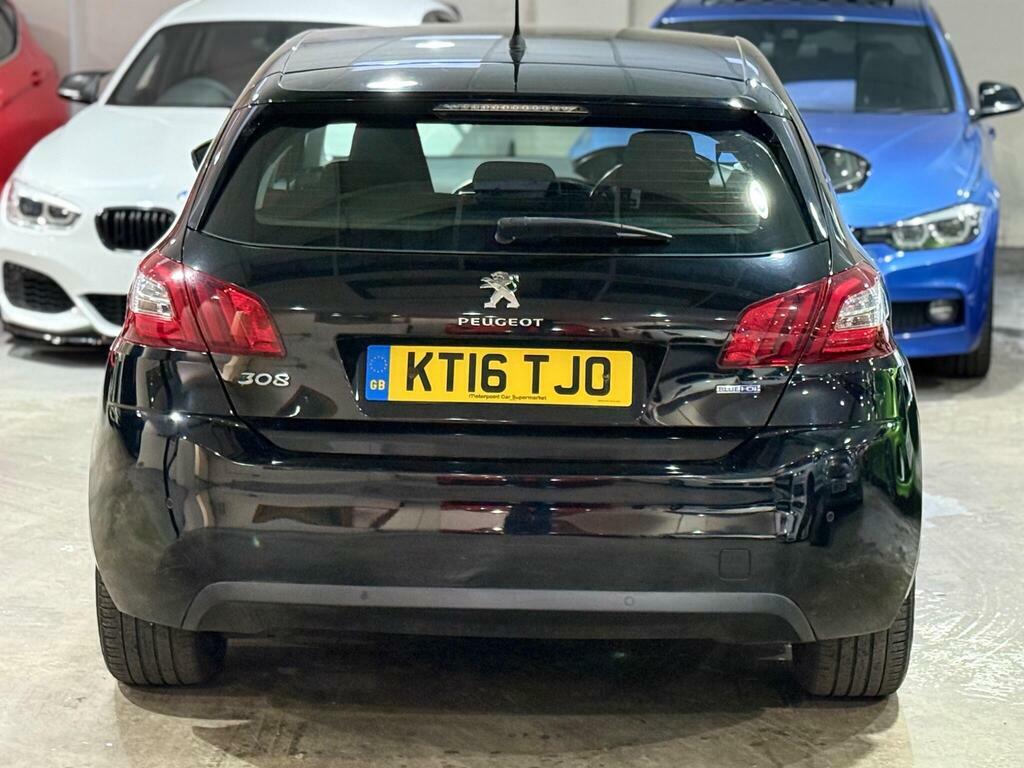 Peugeot 308 2.0 Bluehdi Allure Eat Euro 6 S S KT16TJO Black #6