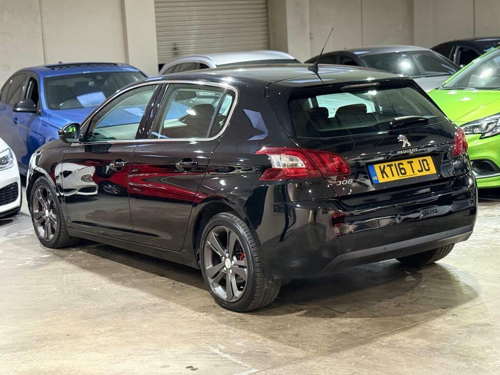 Peugeot 308 2.0 Bluehdi Allure Eat Euro 6 S S KT16TJO Black #5