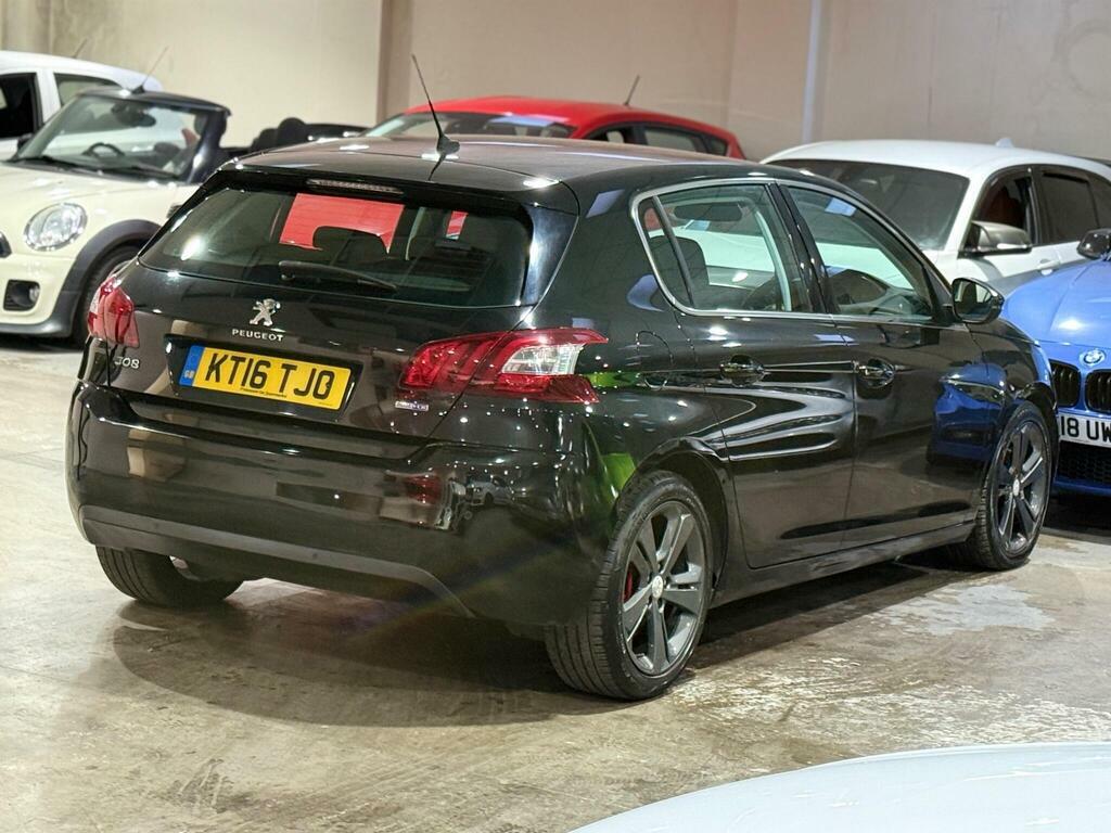 Peugeot 308 2.0 Bluehdi Allure Eat Euro 6 S S KT16TJO Black #4
