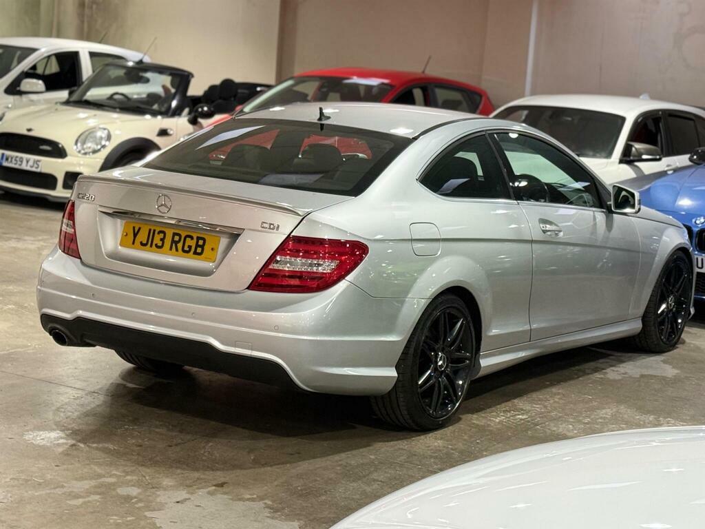 Mercedes-Benz C Class 2.1 C220 Cdi Blueefficiency Amg Sport Plus G-troni YJ13RGB Silver #4
