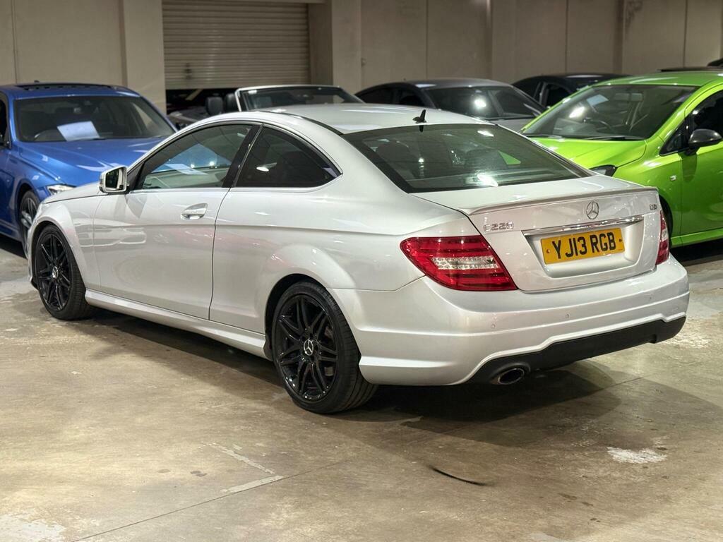Mercedes-Benz C Class 2.1 C220 Cdi Blueefficiency Amg Sport Plus G-troni YJ13RGB Silver #6