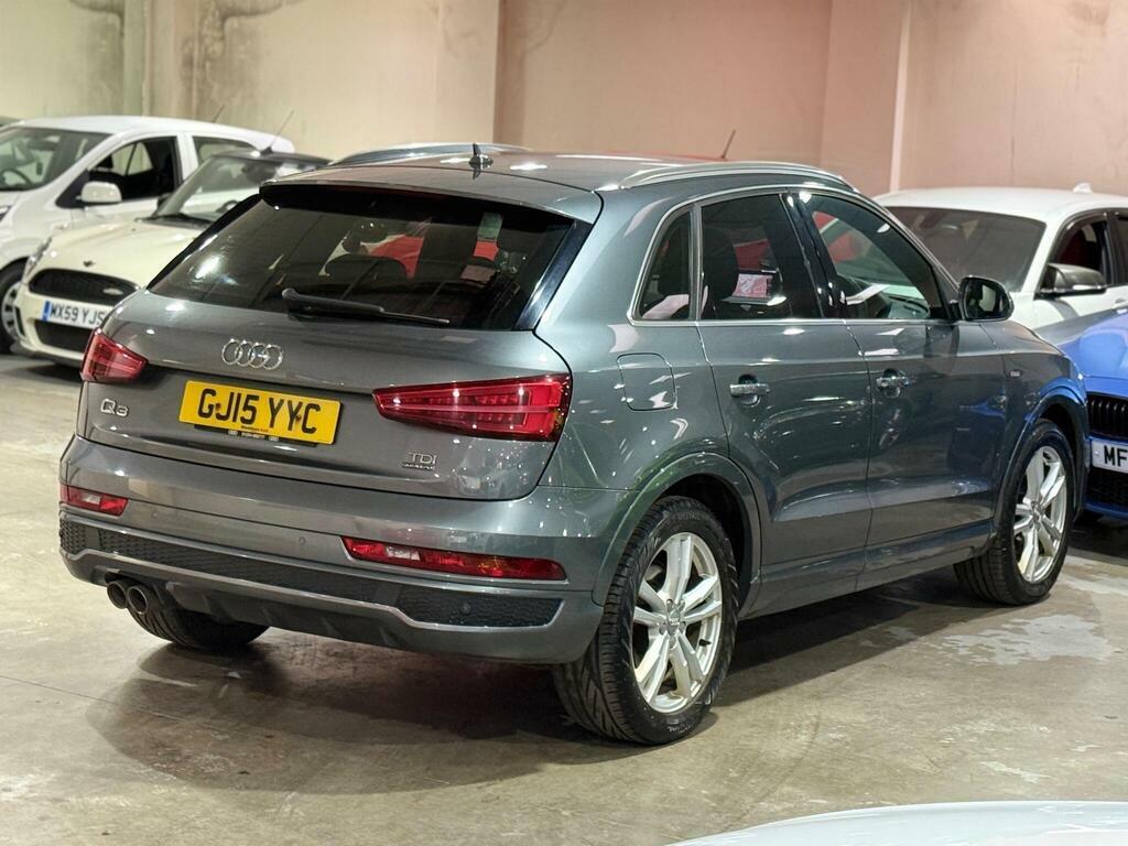 Audi Q3 2.0 Tdi S Line S Tronic Quattro Euro 6 S S GJ15YYC Grey #4