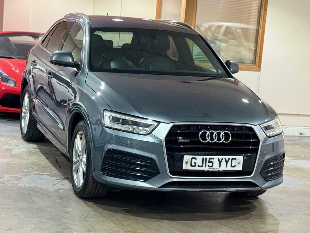 Audi Q3 2.0 Tdi S Line S Tronic Quattro Euro 6 S S GJ15YYC Grey