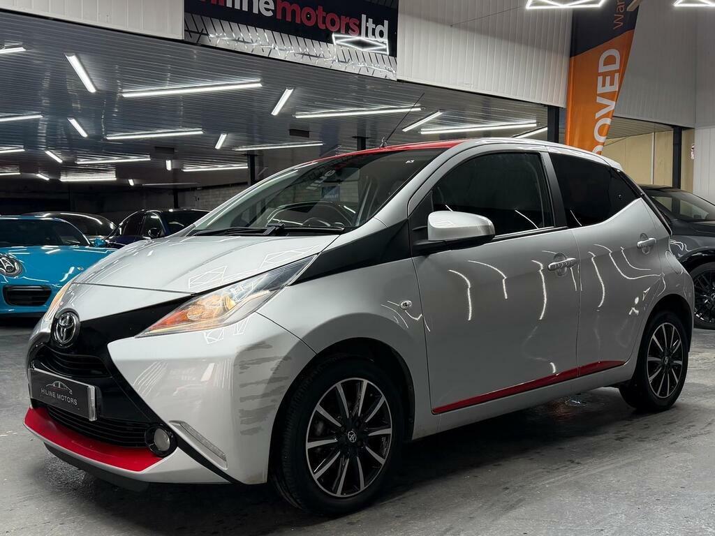 Toyota Aygo 1.0 Vvt-i X-press Euro 6 WF21VNM Silver #3