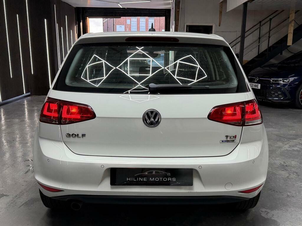 Volkswagen Golf 1.6 Tdi Bluemotion Tech Match Edition Dsg Euro 6 BJ66FPY White #5