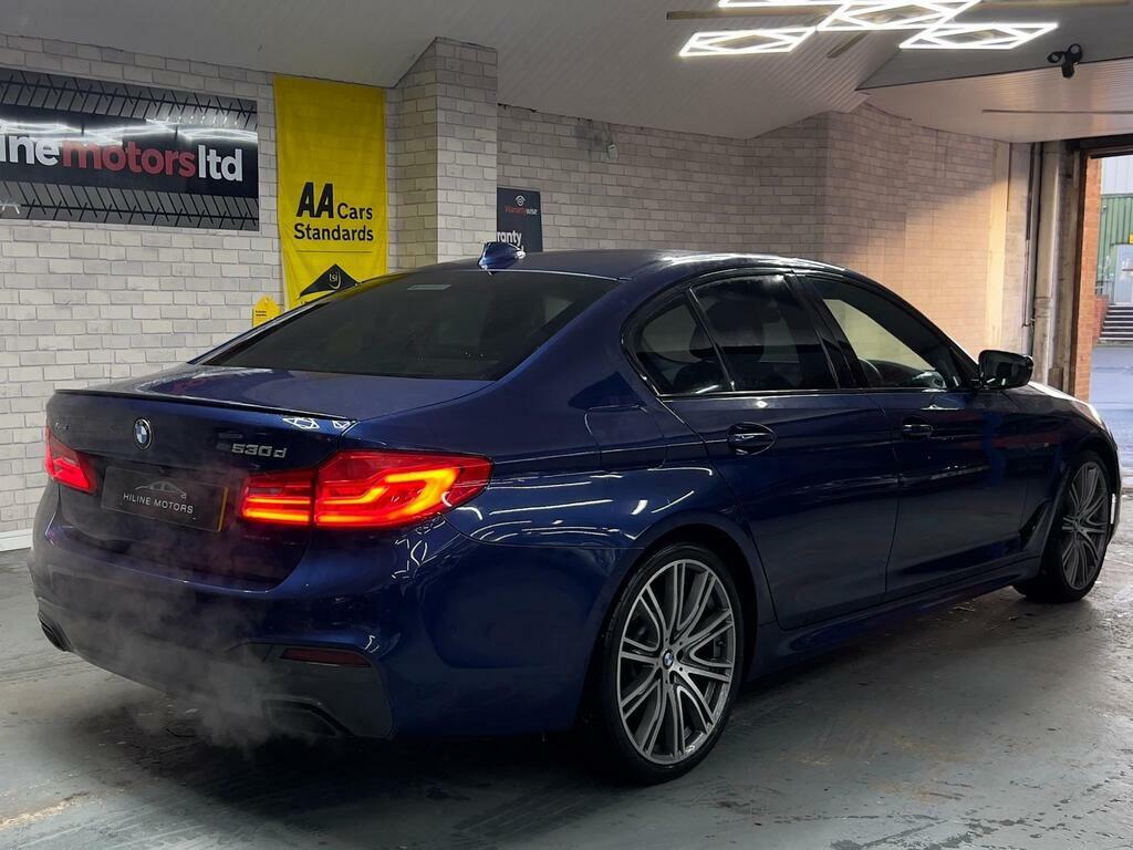 BMW 5 Series 3.0 530D M Sport Xdrive Euro 6 S S Blue #6