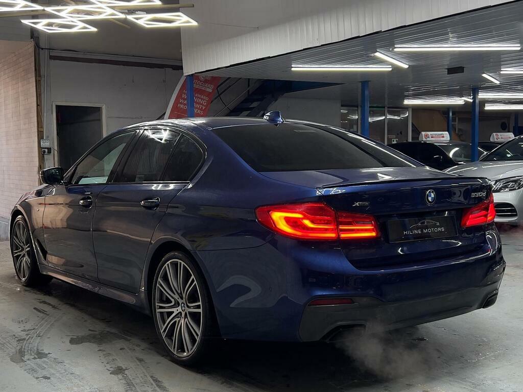 BMW 5 Series 3.0 530D M Sport Xdrive Euro 6 S S Blue #4