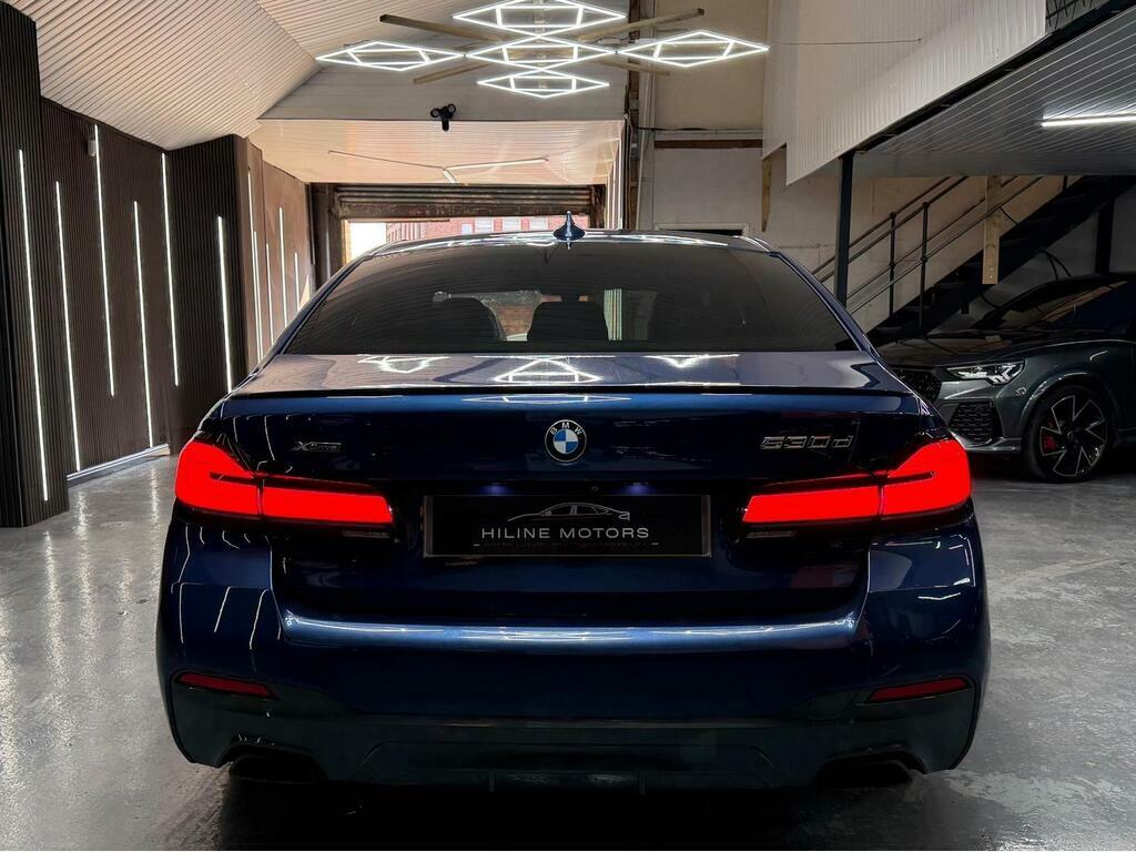 BMW 5 Series 3.0 530D Mht M Sport Steptronic Xdrive Euro 6 S S Blue #5