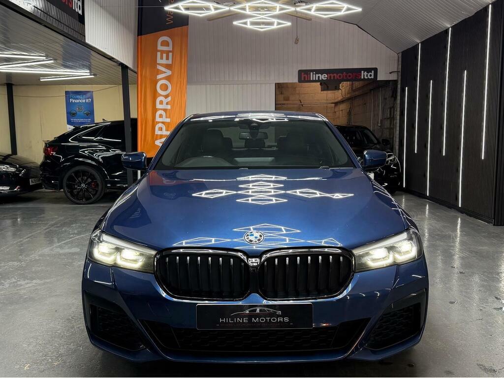 BMW 5 Series 3.0 530D Mht M Sport Steptronic Xdrive Euro 6 S S Blue #2